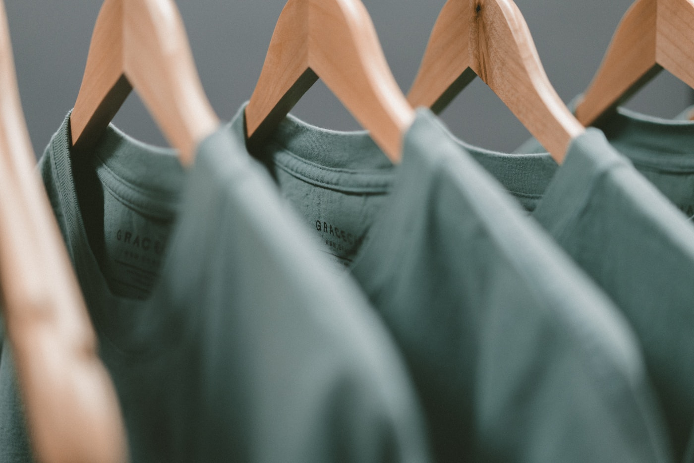 Minimal fashion storefront window